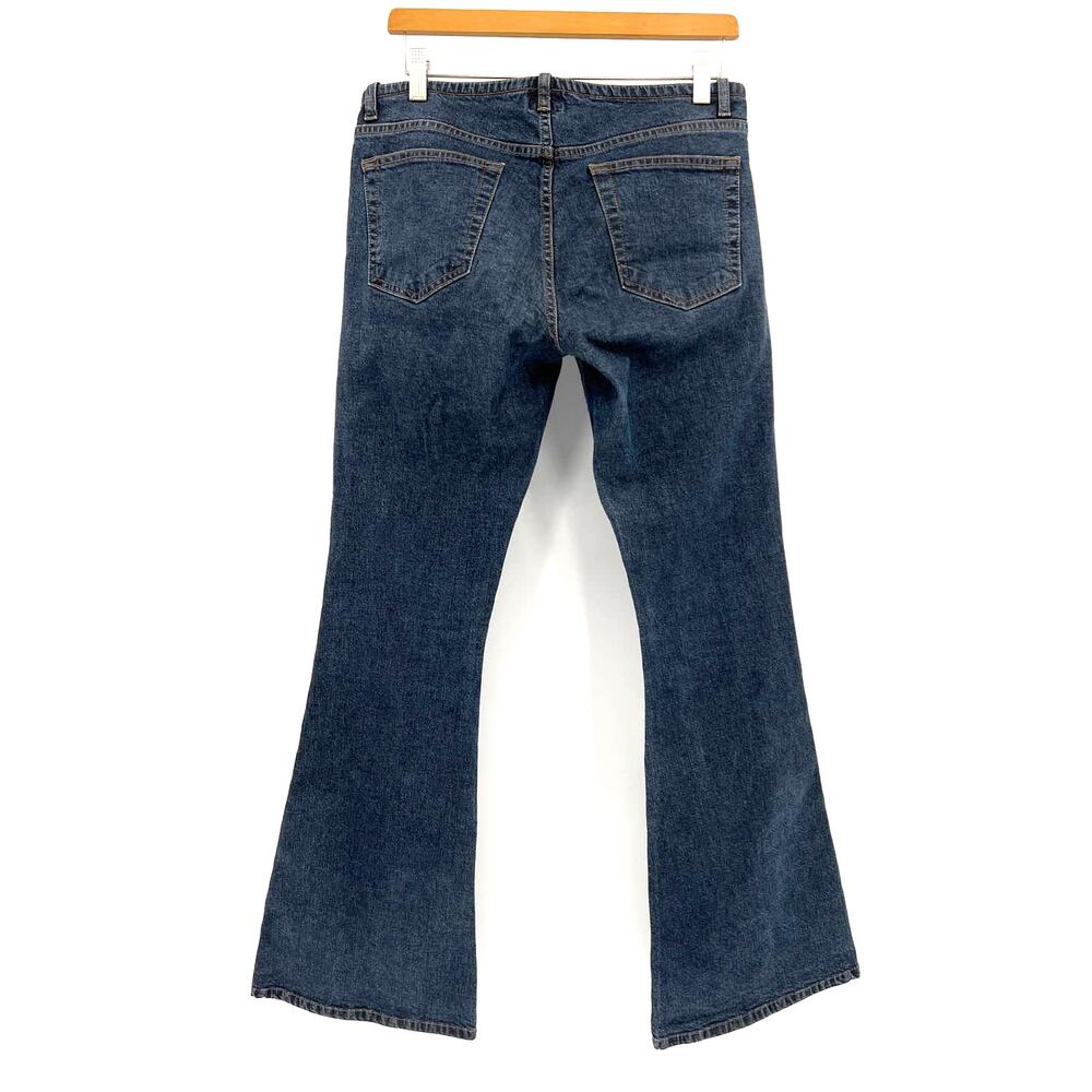 Vintage Calvin Klein Flare No Waistband Jeans